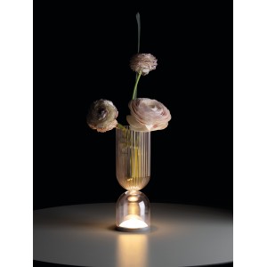 Lyxo Lampada Alba rosa fumè