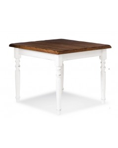 Square table in solid wood...